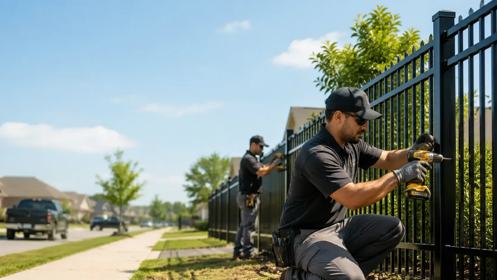Metal Fence Installation in Covina, CA